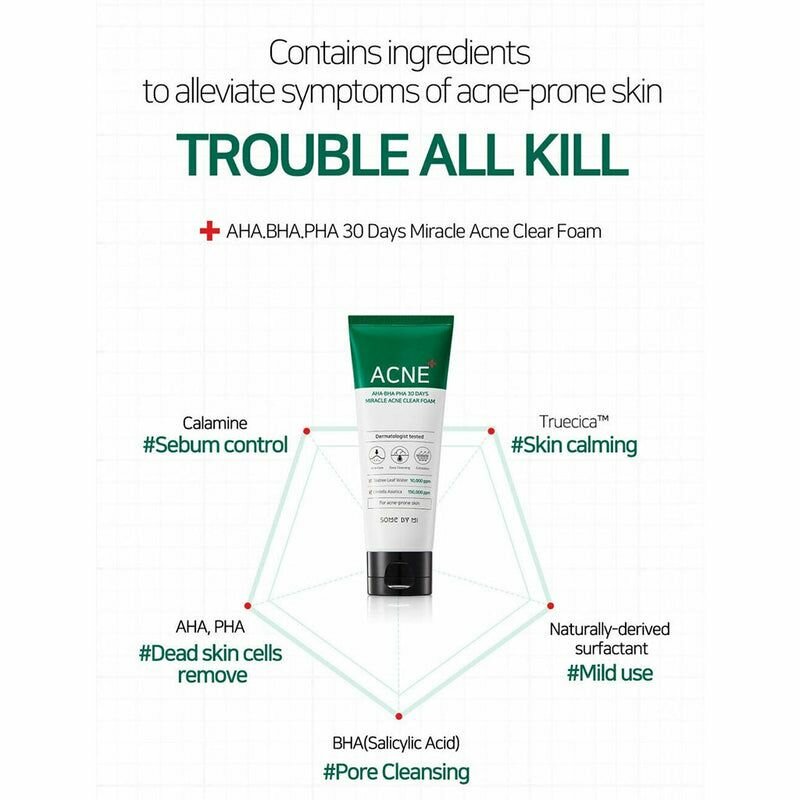 Miracle Acne Clear Foam Cleanser 100ml