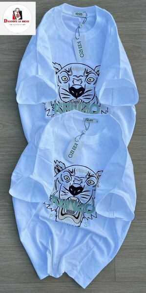 T-shirt Tigre Blanc Style Casual