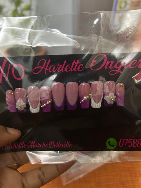 Ongles Prêts à Poser Élégants