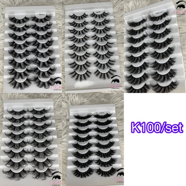Lash extensions set