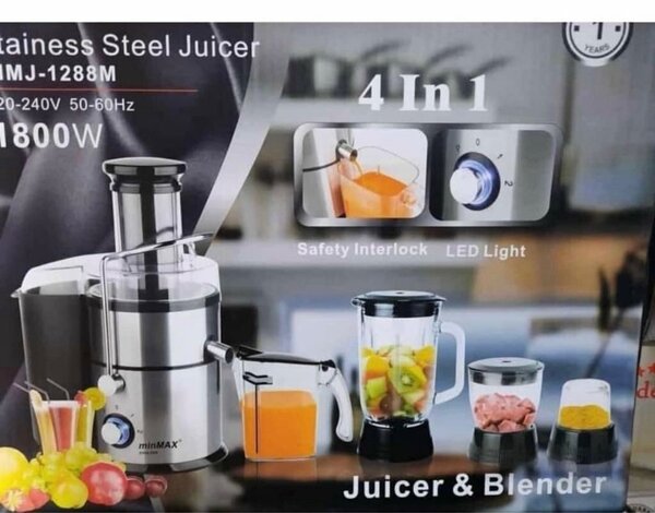 Min max juice extractor 4 in 1