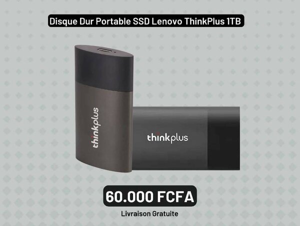 SSD Portable Lenovo ThinkPlus 1TB