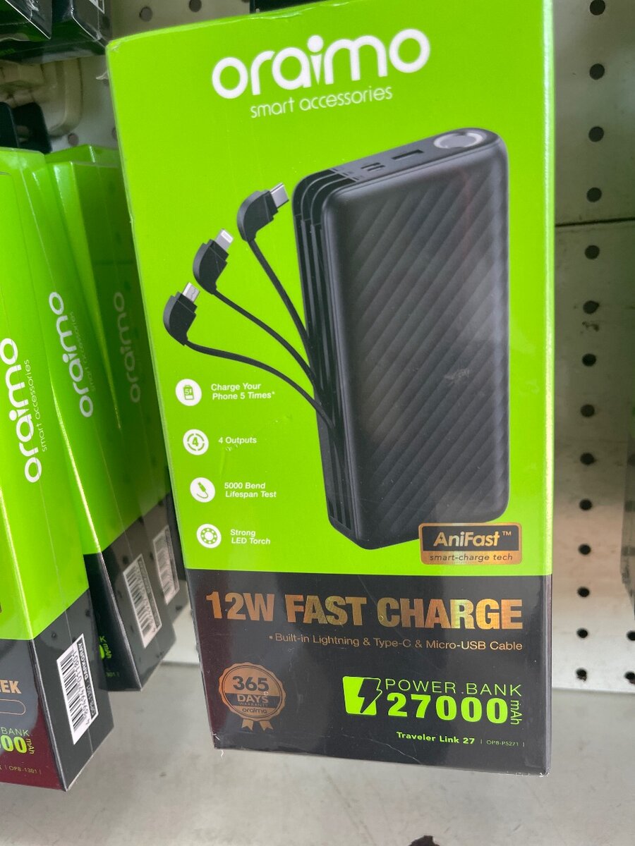 Oraimo 27000mAh Power bank