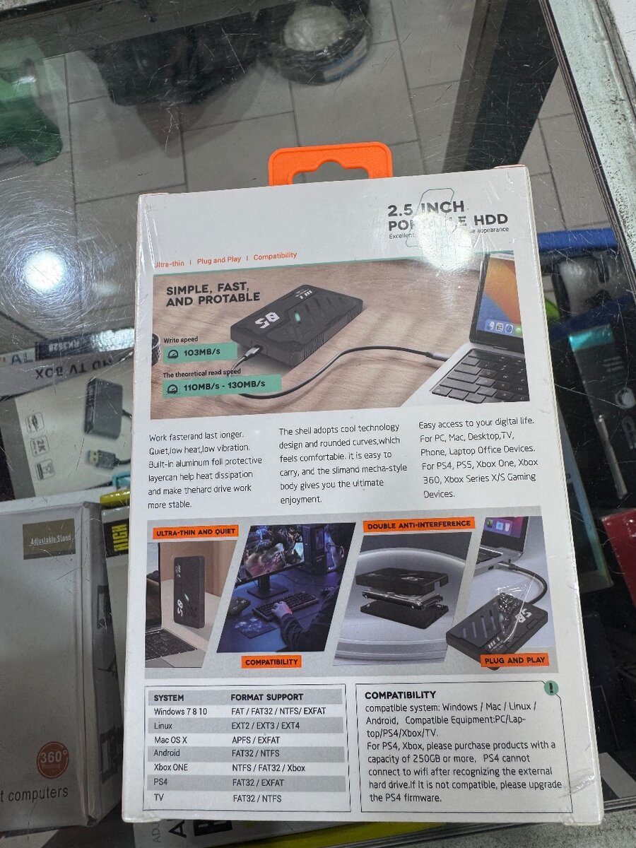 Disque dur externe 500gb HDD