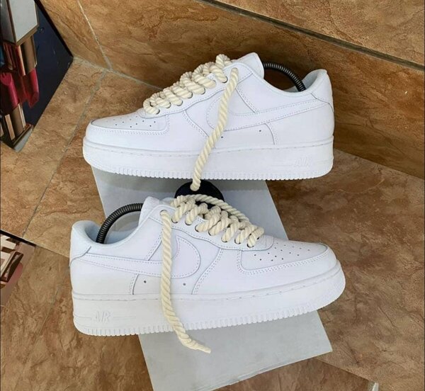 Air Force 1 Blanc gros lacets