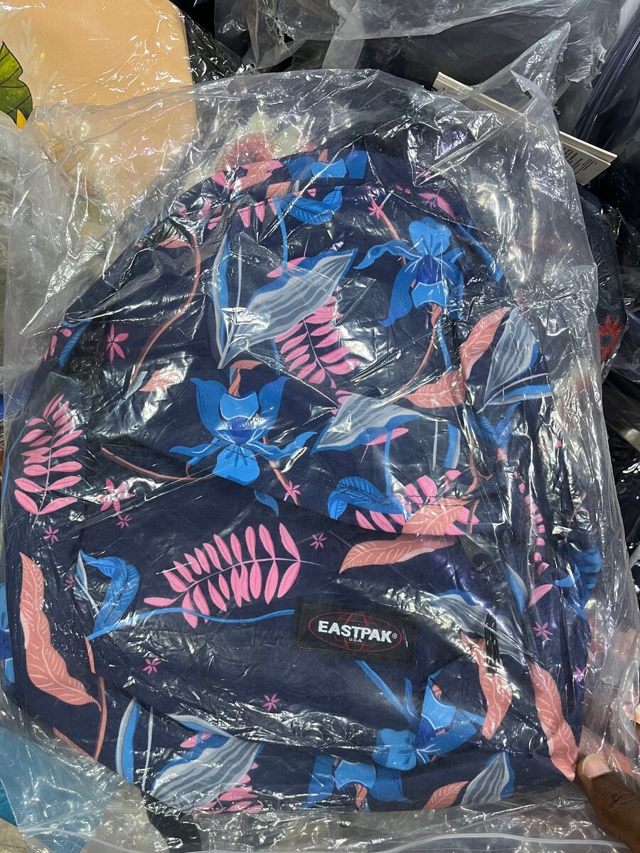 Sac à dos motif tropical