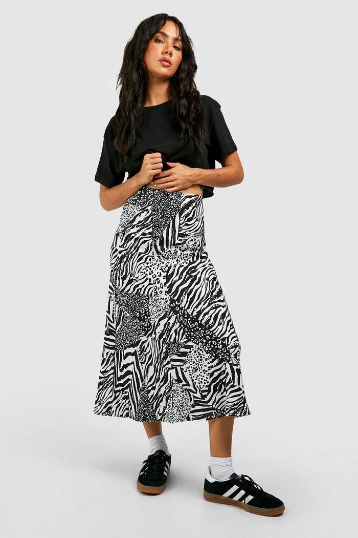 Longue jupe paysanne