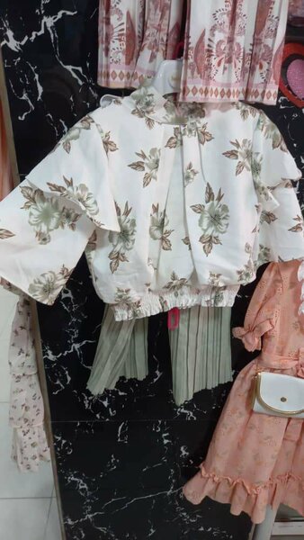 Ensemble Fille Fleuri Chic