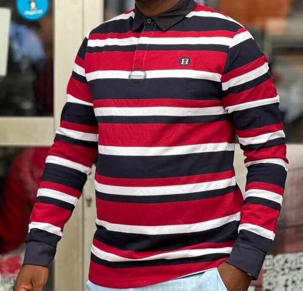 Polo à rayures élégantes