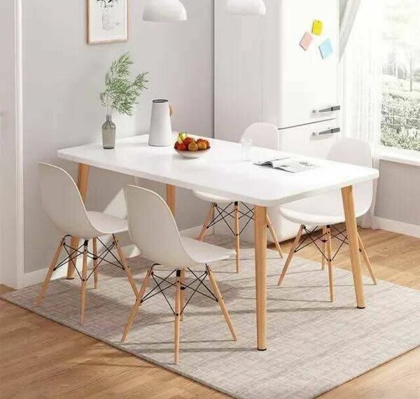 Table à manger moderne blanc