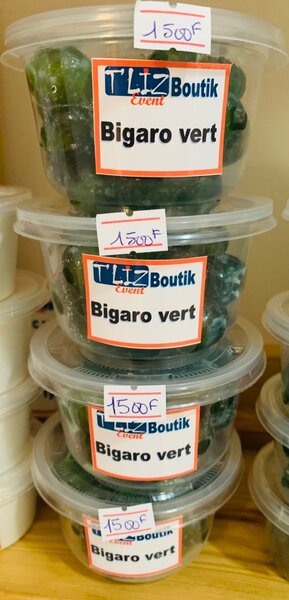 Bigaro vert frais