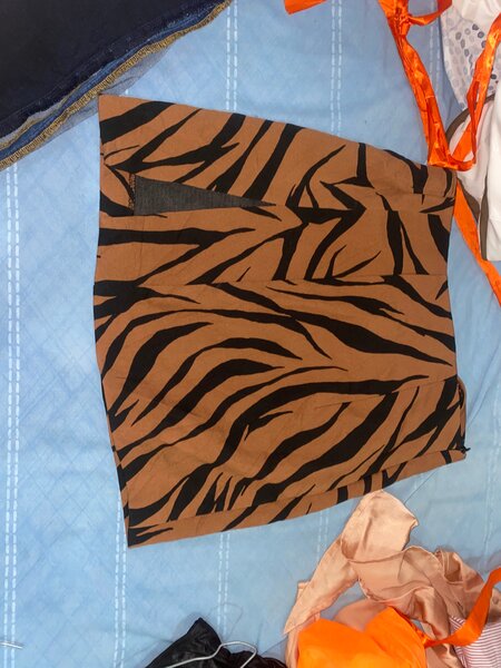 Jupe Zébrée Moderne Femme