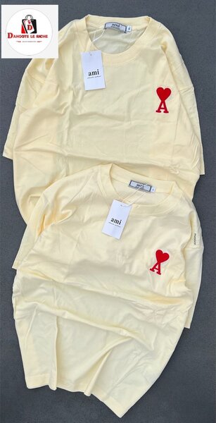 T-shirt Ami Cœur Brodé Unisexe