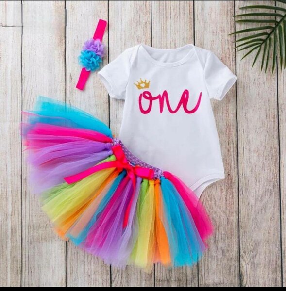 Birthday tutu set