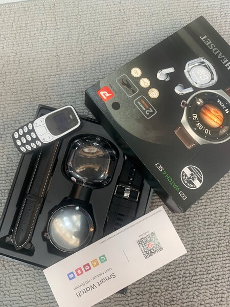 Montre connectée avec casque