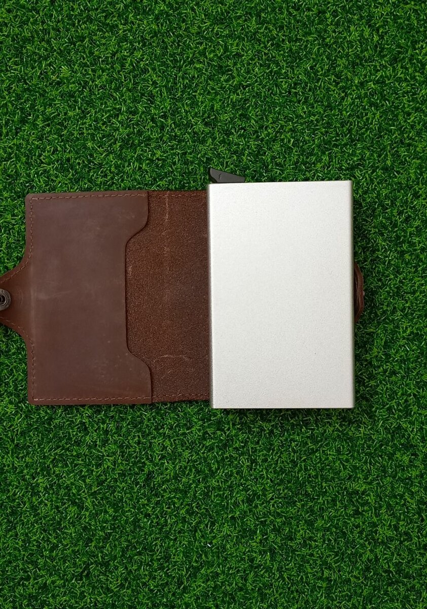 Кардхолдер двойной кожанный