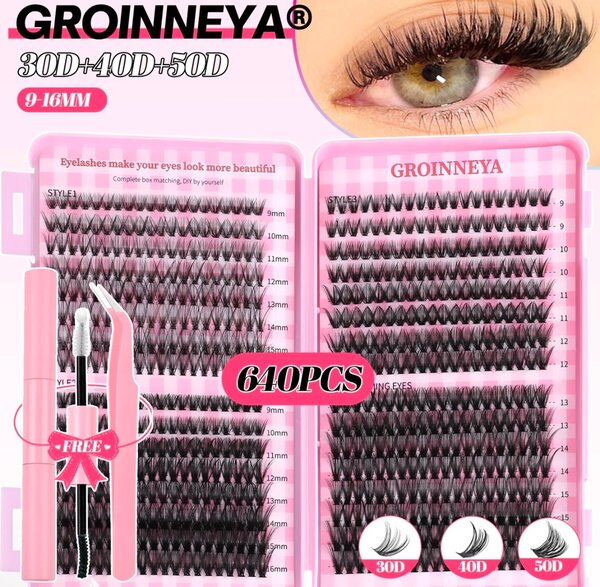 Твидовые книжка ресница 640 шт!