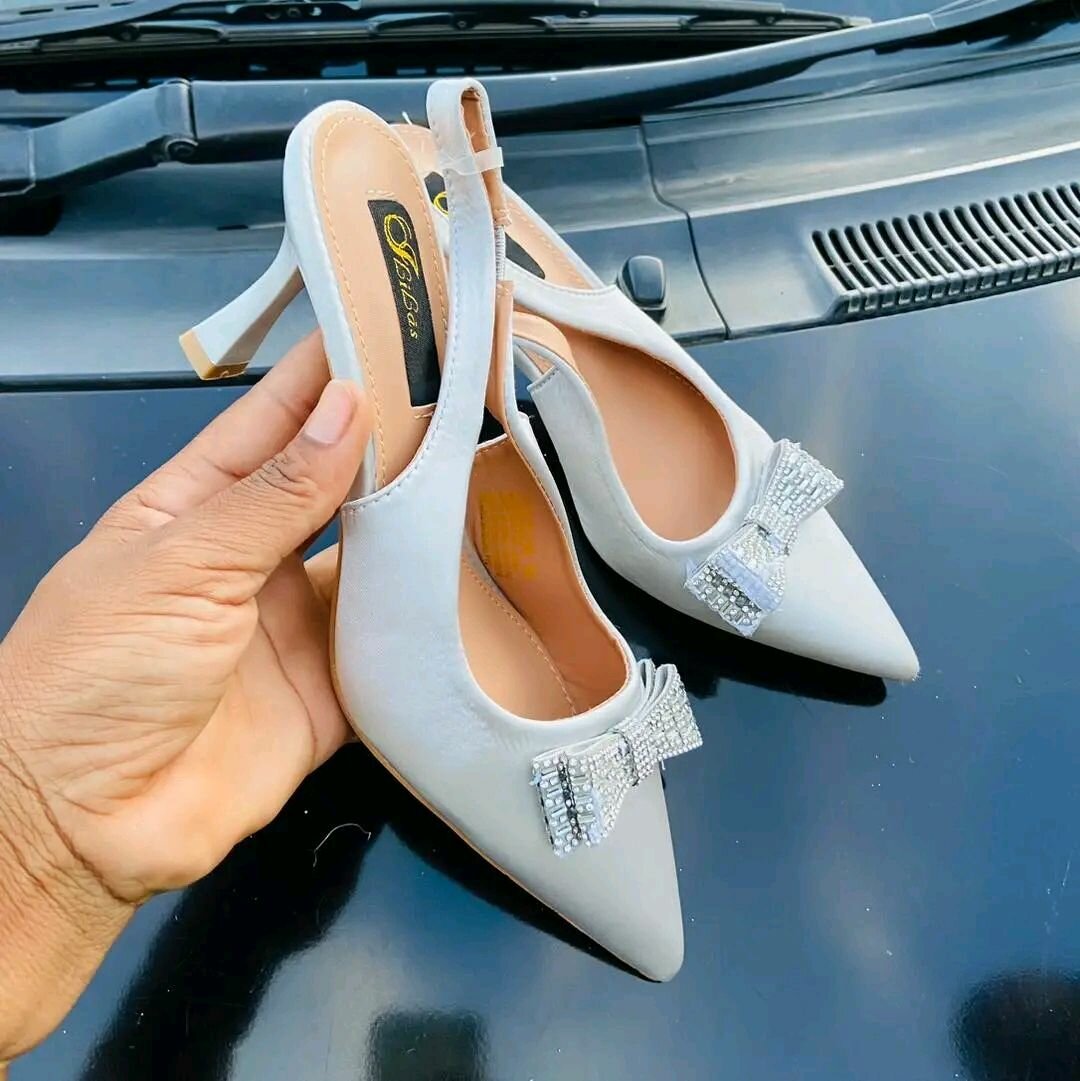 Heeled sandals in stock