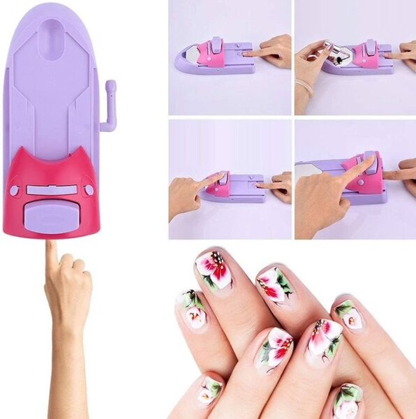 Machine pour création de motifs d'ongles