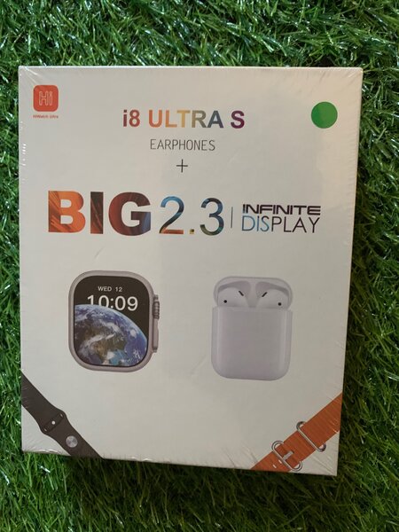 Smart watch with ear buds