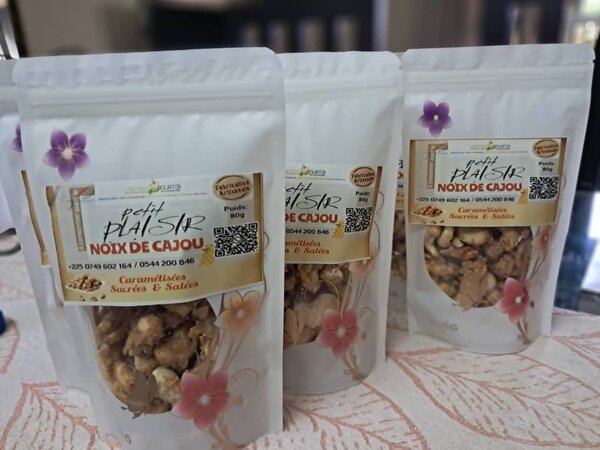 Cajou Caramélisées salees sucr