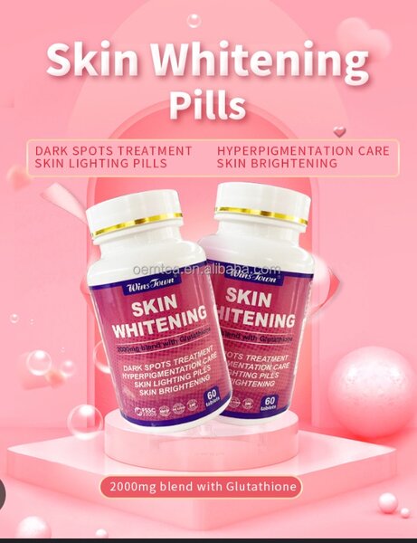 Whitening pills