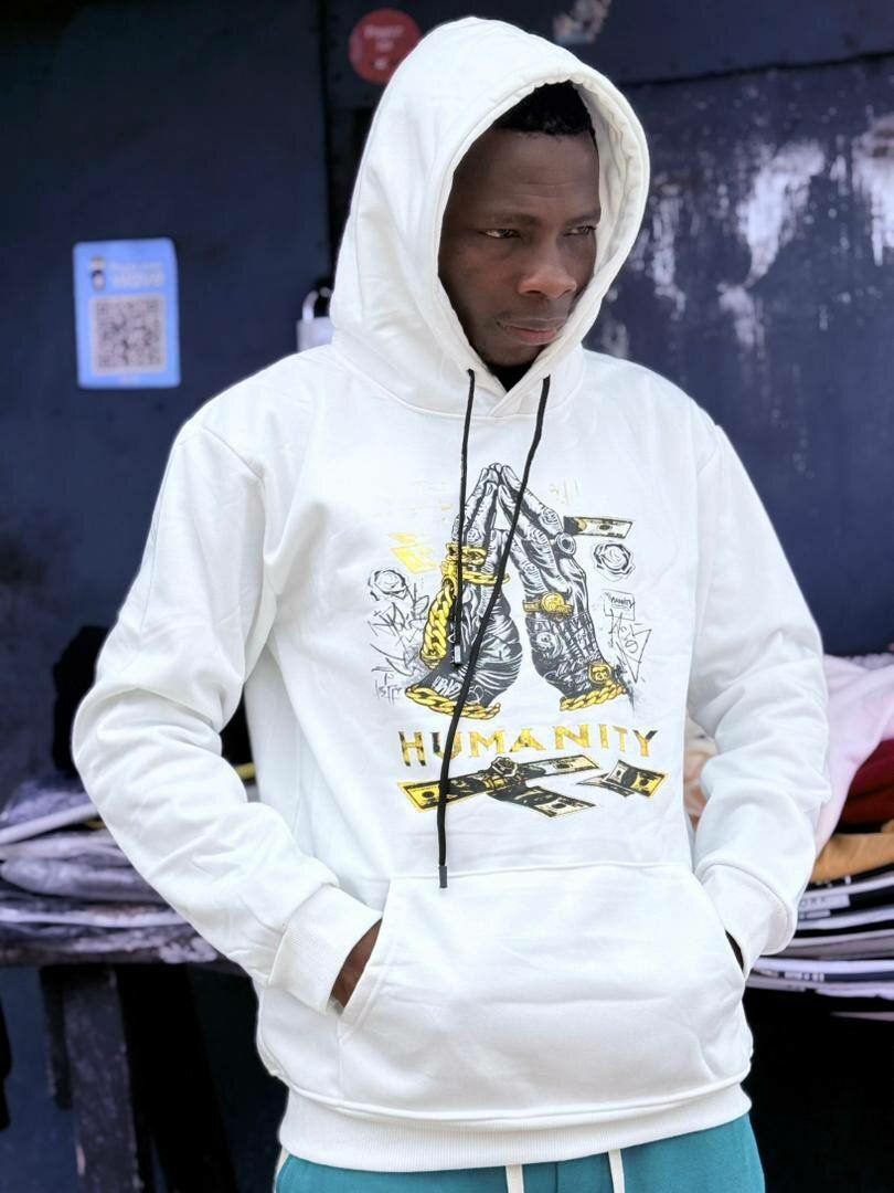 Sweat à Capuche Graphique Homme