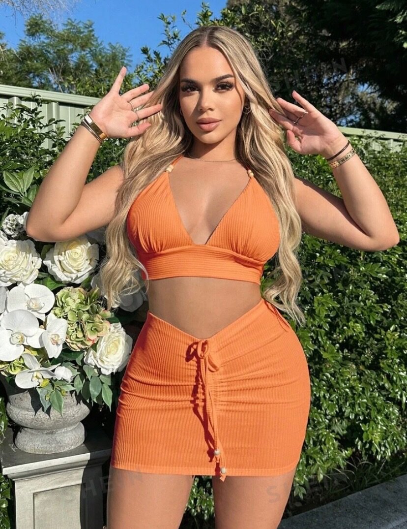 Ensemble top et jupe