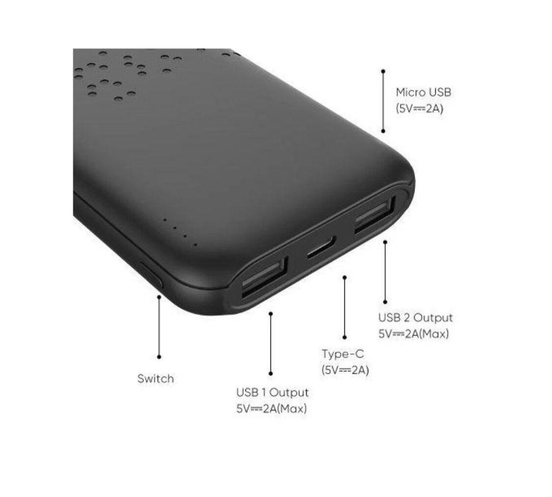 Batterie externe 10000mAh USB-C
