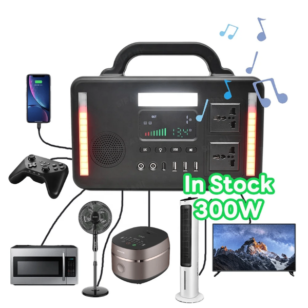 Station d'Énergie Portable 300W