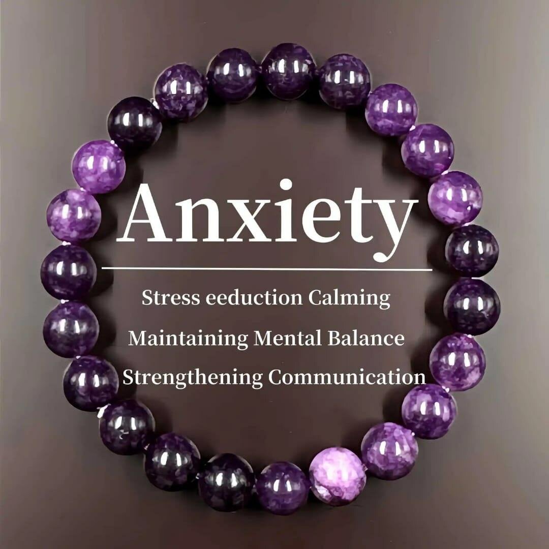 Bracelet anti-anxiété en améthyste