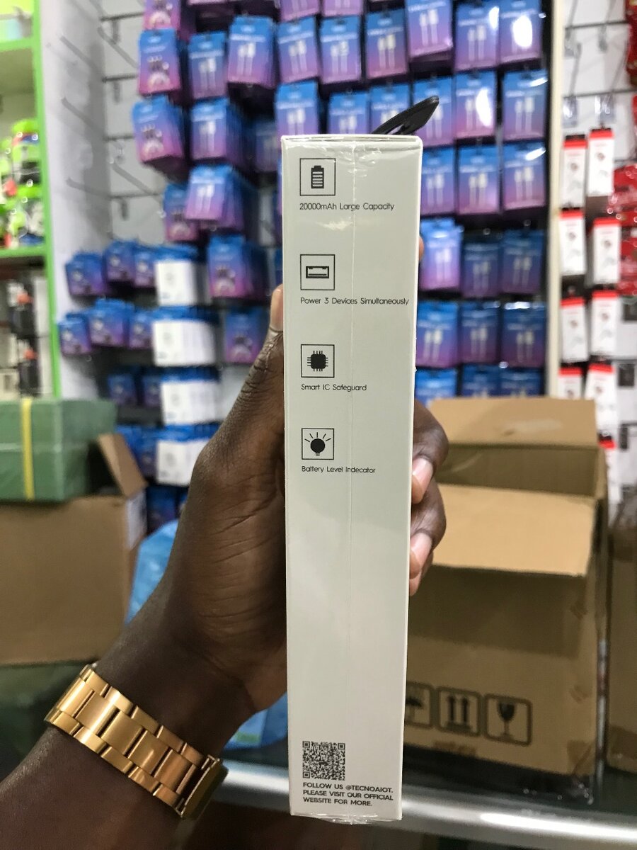 Tecno powerbanks(20000mAh22.5W