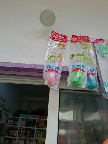 Brosses à vaisselle colorées