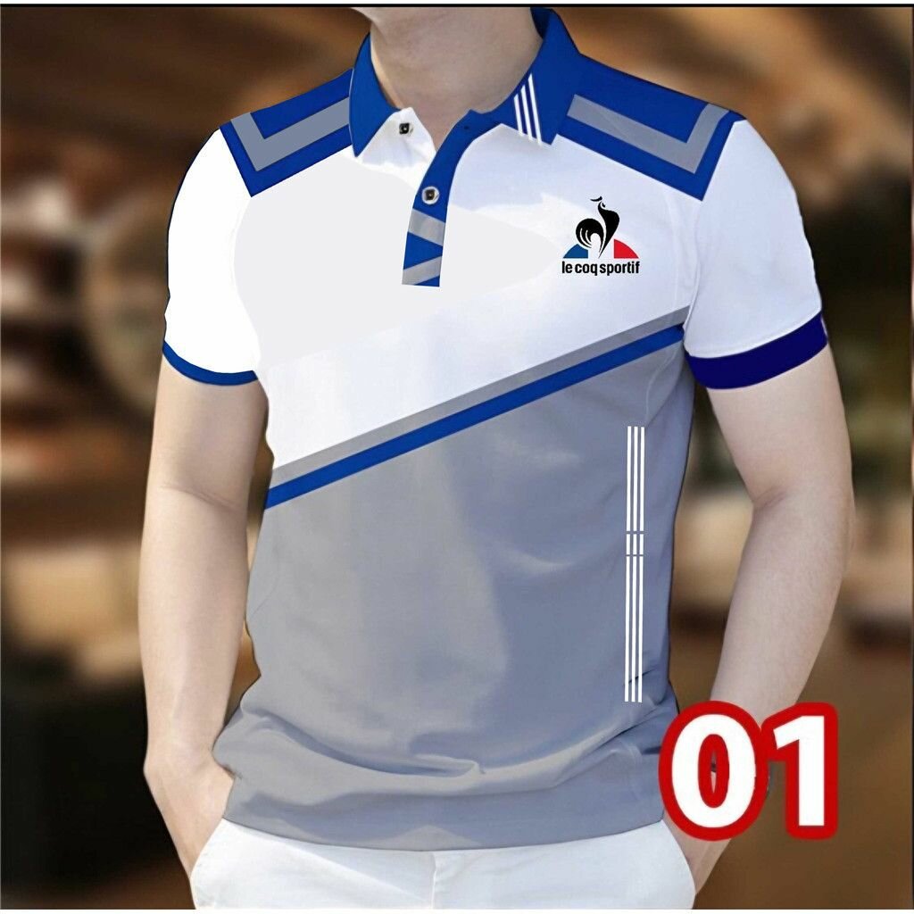 Polo homme élégant coloré