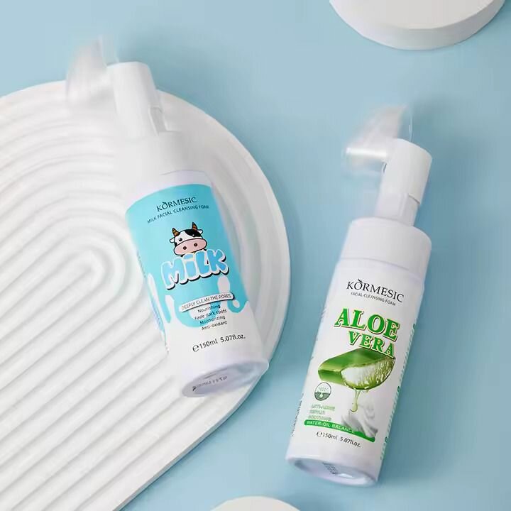 Mousse nettoyante vitamine