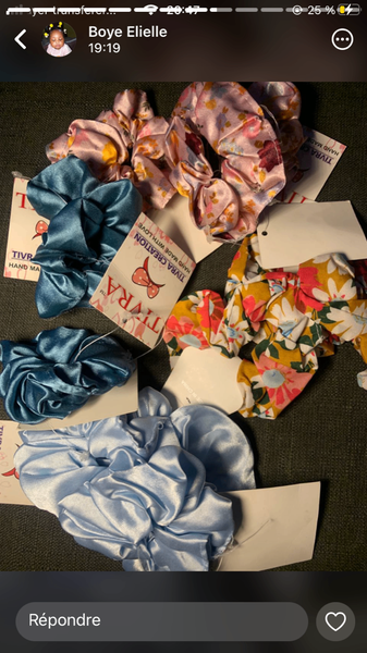 Lot d'élastiques à cheveux