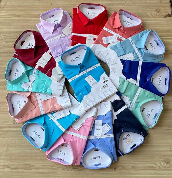 Arare/Excellent Plain long sleeve shirts