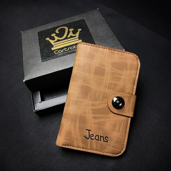 Uni-Sex PU Leather Trifold Wallet