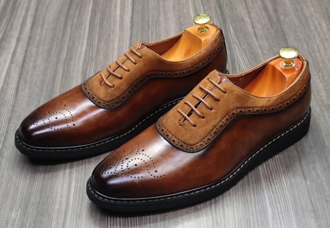 Chaussures Derby Cuir Homme