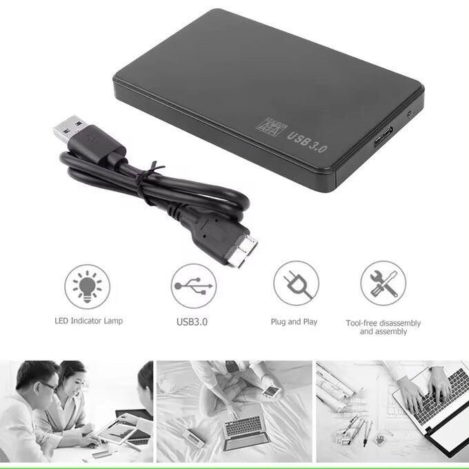 Package incluant disque dur externe SATA 500 GB + Boitier.