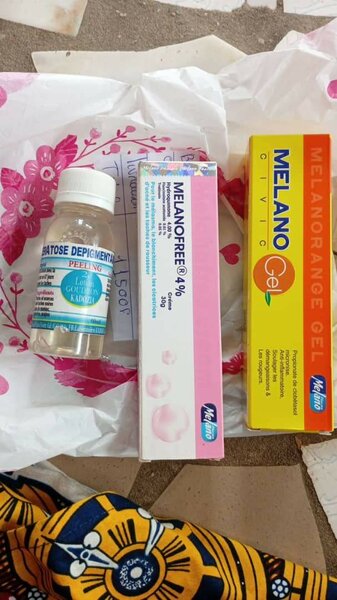 Kit Melano et lotion mami