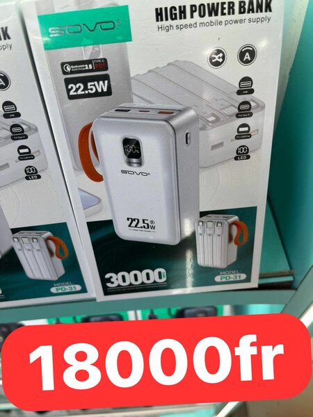 Power Bank 30000mAh PD 22.5W