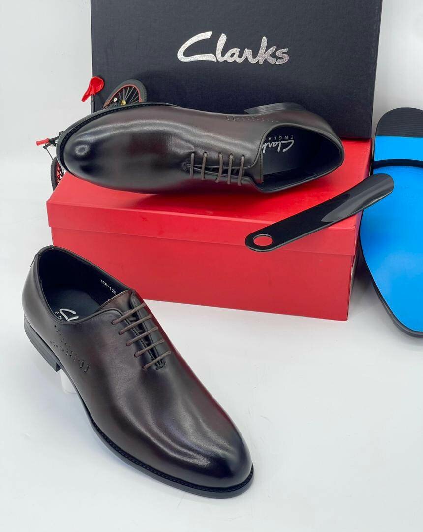 Solid leather formal shoes