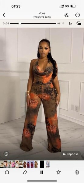 Combinaison Femme Imprimée