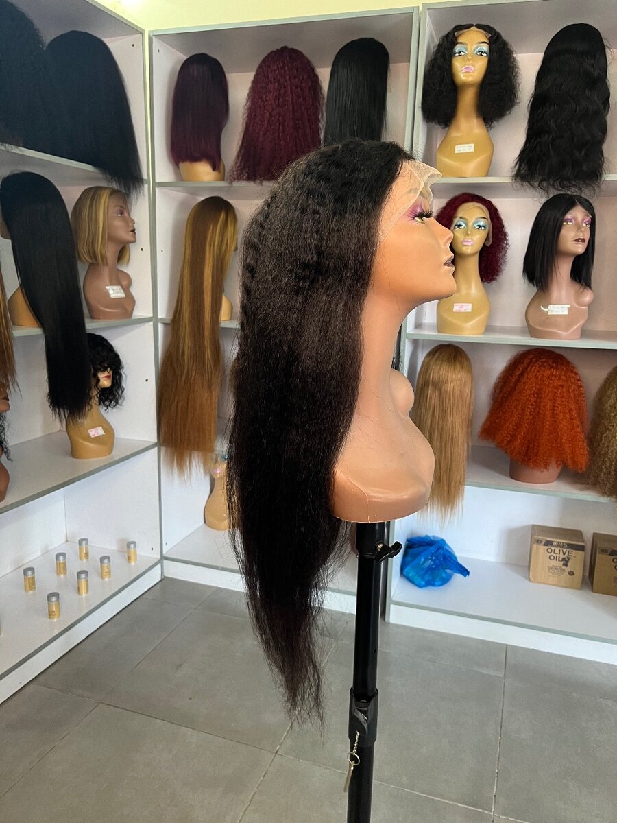 Kinky straight 30 inches with 13*4 closure