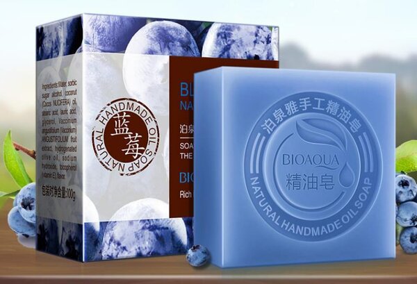 Savon artisanal myrtille