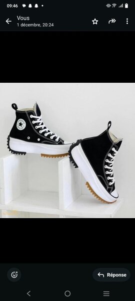 Baskets montantes unisexes tendance