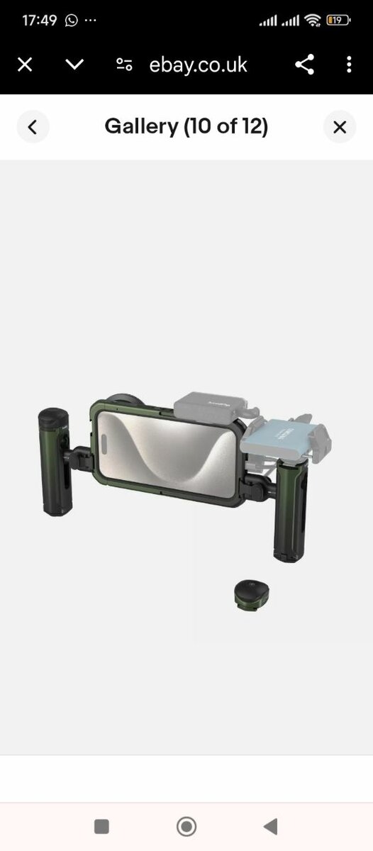 Smallrig Cage Vidéo Mobile Pour iPhone 15 Pro Max