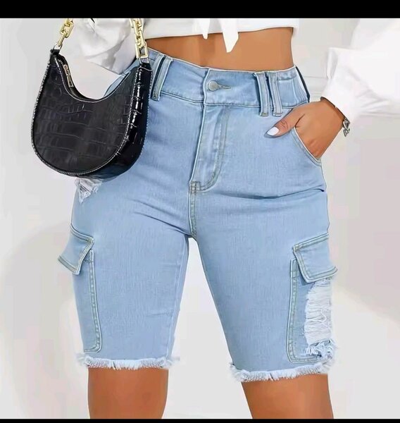 Shorts en jean avec poches