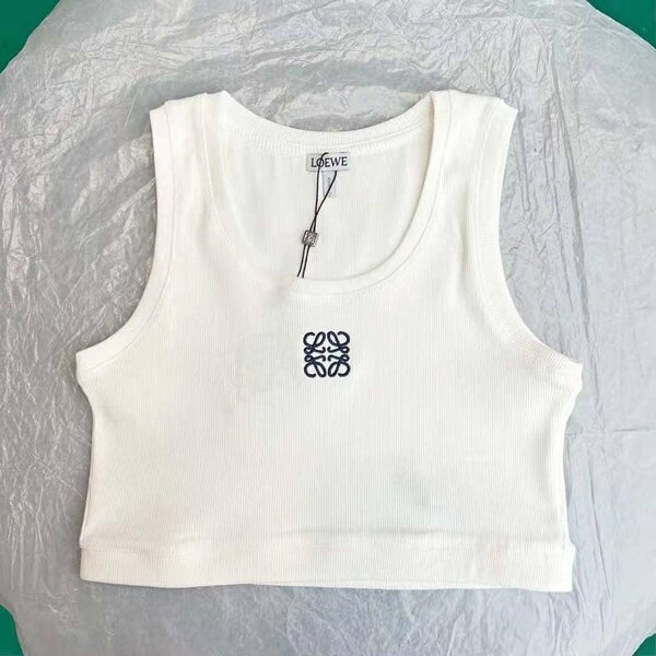 Women's Loewe top, white